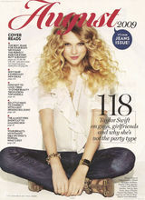 组图：泰勒-斯威夫特杂志封面盘点