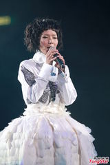 高清图：众巨星撑场雷颂德个唱 杨千嬅蕾丝诱惑