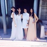 组图：众星云集佟丽娅婚礼 王宝强携娇妻出席