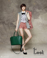 组图：少时Tiffany时尚写真气质十足