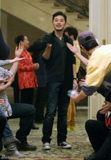 高清组图：独家曝光沙溢胡可婚礼彩排现场