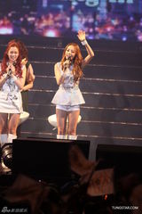 组图：韩女团KARA台北开唱 近三千粉丝到场同乐