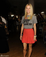 组图：众星齐聚慈善活动呼吁抵抗癌症