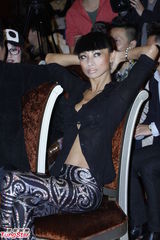 组图：白灵现身京城露半球助阵檀冰《致命合约》