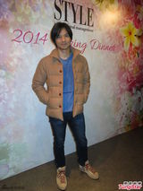 组图：模特公司周年晚宴 熊黛林深V性感抢镜