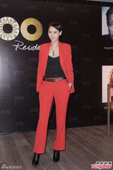 组图：Amanda S.出席派对自曝结婚十年计划生子