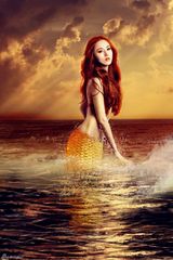 高清图：蓝燕3D大片变身美人鱼性感撩人