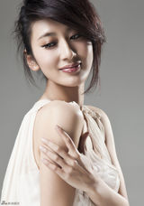 组图：郭珍霓白裙妙曼宛若仙子