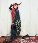 高清组图：江映蓉回归自然拍杂志 不玩性感玩边缘