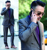 组图：吴秀波“潮叔”风盛行老少通吃