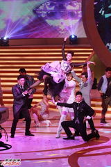 组图：TVB台庆陈茵媺表演《刚男style》