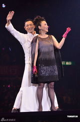 组图：刘嘉玲代老公支持刘德华 陈玉莲汪明荃助阵 