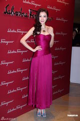 高清组图：熊黛林优雅代言自曝收钻饰并非定情信物