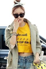 组图：T-araDavichi现身机场赴台参加《MCD》