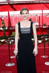 高清组图：奥斯卡红毯 玛丽亚-曼努诺斯黑色礼服