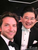 曹可凡金球奖集邮众巨星被封微笑帝(图)