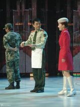 高清组图：董勇演绎基层老兵 憨厚形象感动观众