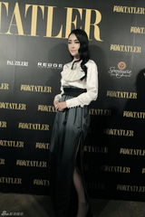 组图：秦岚复古长裙优雅亮相杂志晚宴 称经历蜕变