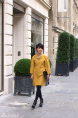 组图：许茹芸巴黎街拍 不同造型尽显天后气质