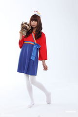 组图：台湾13岁女孩代言变辣妹 许雅涵将组新AKB48