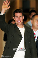 组图：汤姆克鲁斯赴韩宣传新片《碟中谍4》