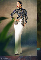 组图：苗圃登杂志周年封面 从容优雅淡定花丛中