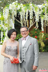 组图：杨幂刘恺威巴厘岛大婚 双方父母到场