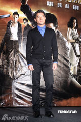 组图：郭富城拍打片保持身材 与舒淇默契如老夫老妻