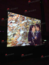 独家组图：晶刚大婚内场喜庆迎宾 李小鹏开心热聊