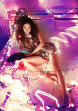 组图：张舒媛豹纹迷幻写真 慵懒性感妩媚升级