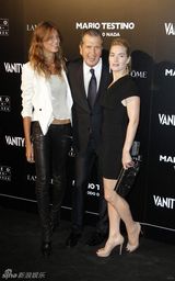 高清图：凯特-温斯莱特携新欢男模亮相西班牙