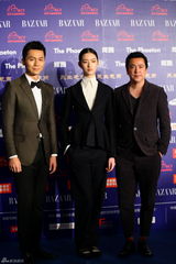 组图：群星亮相BAZAAR明星慈善夜红毯星光熠熠