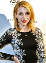 高清组图：艾玛-罗伯兹短裙亮相圣丹斯电影节