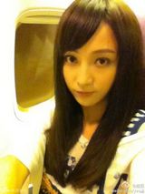 组图：姚笛微博晒自拍 柔美靓丽似angelababy