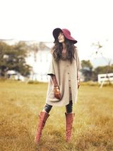 组图：韩星金静华秋装写真 笑容温暖久违的美丽