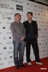 组图：基努里维斯愿来港拍戏 杜琪峰坚持用菲林拍片