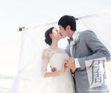 组图：张梓琳泰国海岛秘密结婚 婚礼现场照曝光