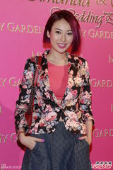 组图：李蕙敏香港补请喜宴 黄伟文要当小孩干爹