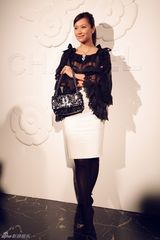 高清：徐静蕾上海看秀变时尚女王 新片进入后期