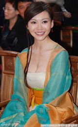 幻灯图：巩新亮古装爆乳亮相 抢女主角大S风头