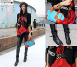 明星爱街拍第16期：2012新年红装VS复古LOOK