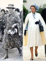 组图：盘点英国历代皇家孕妇礼服装扮