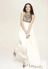 组图：舒淇时尚写真登杂志封面