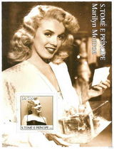 盘点组图：玛丽莲-梦露去世50周年纪念邮票精选