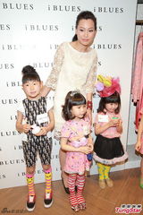 组图：余思敏出席活动 笑称郑中基偷食报道太假