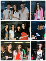 组图：群星捧场GaGa台北个唱 静茹蓝发吴佩慈卖萌