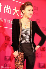 组图：贾青时尚盛典剑走偏锋 酷帅亮相闪耀红毯