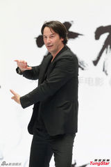 组图：基努-里维斯空降北京 为新片学打太极拳