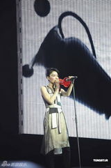 组图：王菲演唱会众星捧场 带众人为灾民祈福