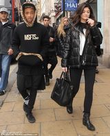 组图：威尔-史密斯14岁幼子恋上卡戴珊小妹